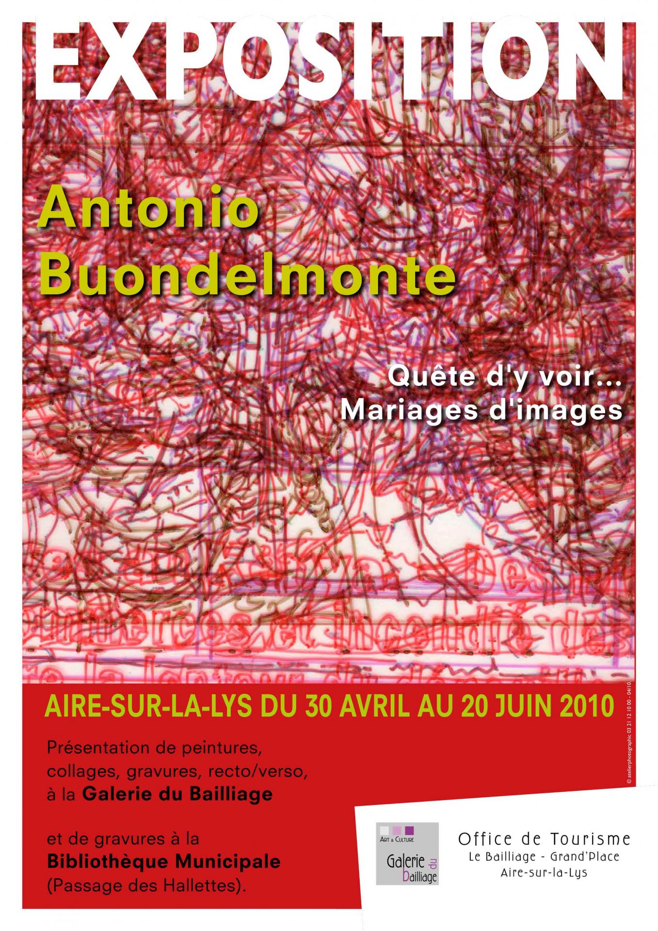 Affiche antonio buondelmonte