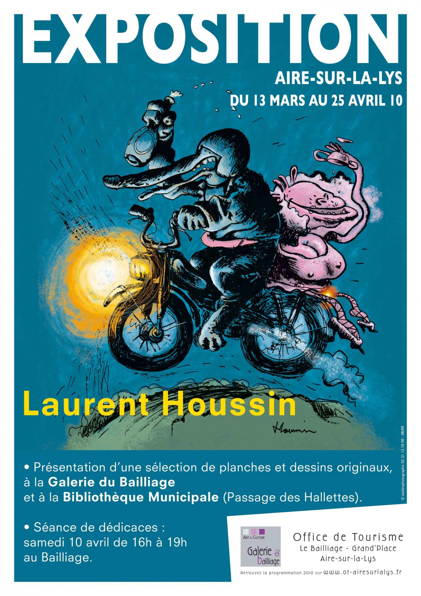 Affiche laurent houssin