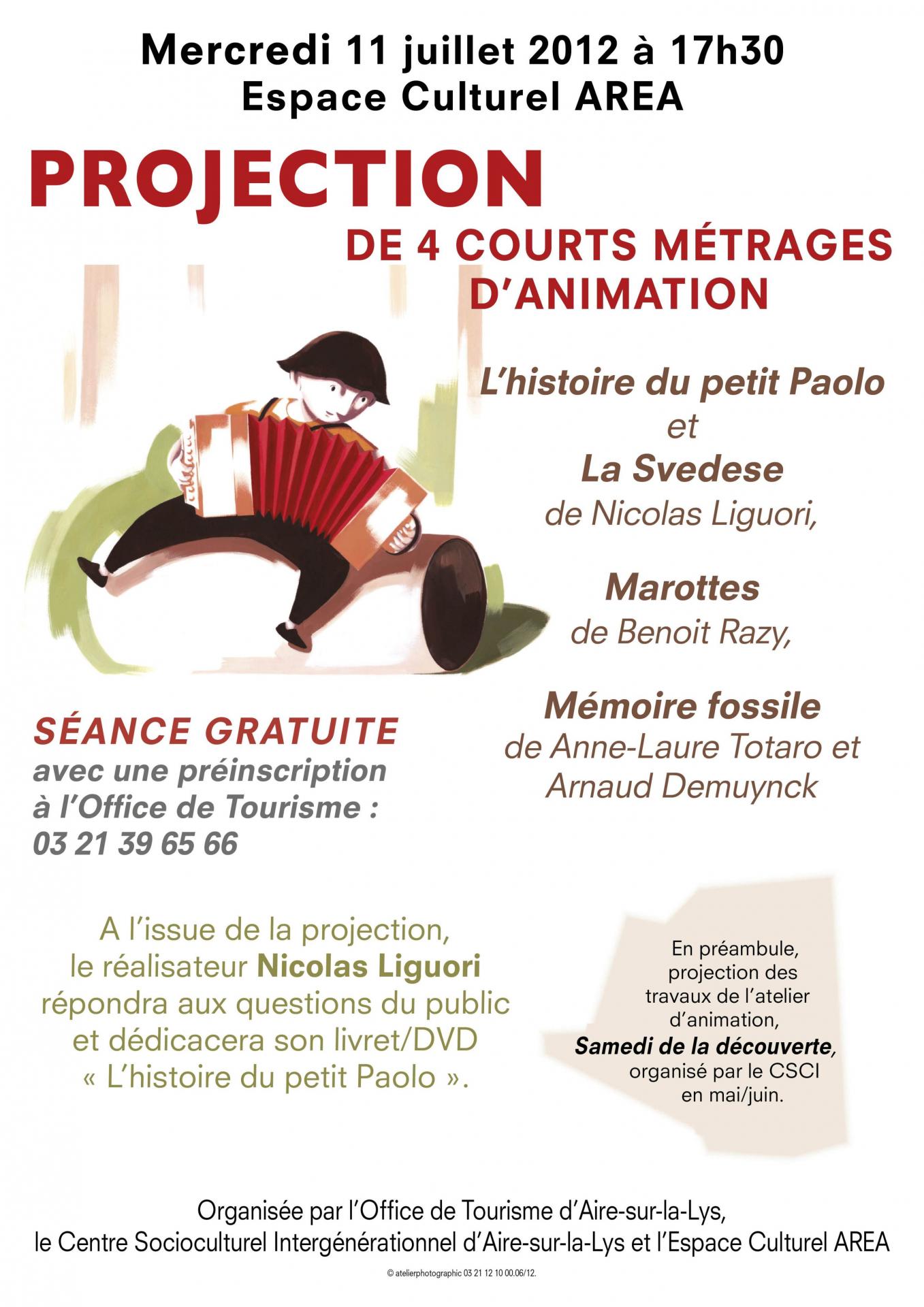 Affiche projection nicolas liguori