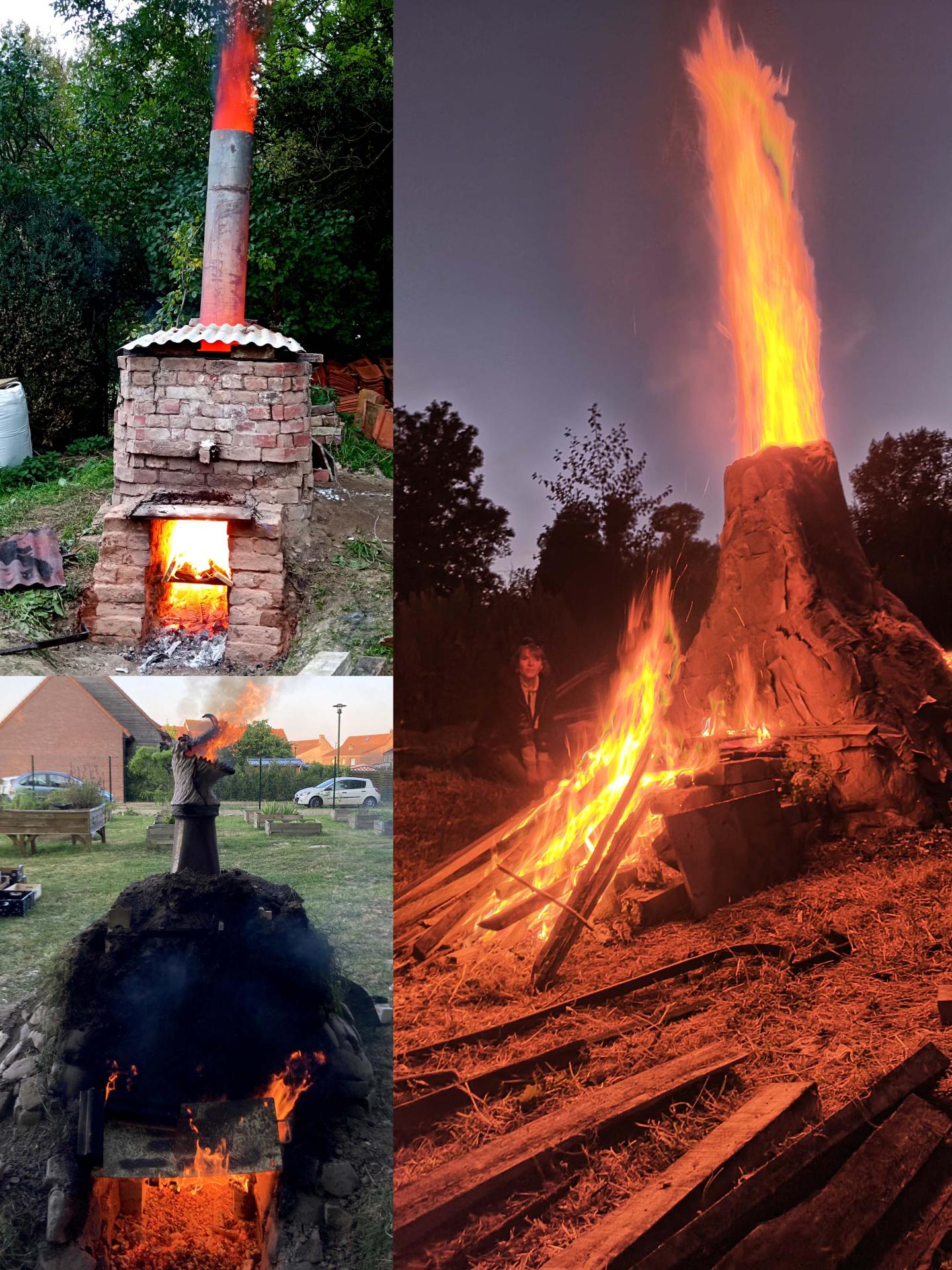 Fours a bois expositions poterie sculpture ceramique