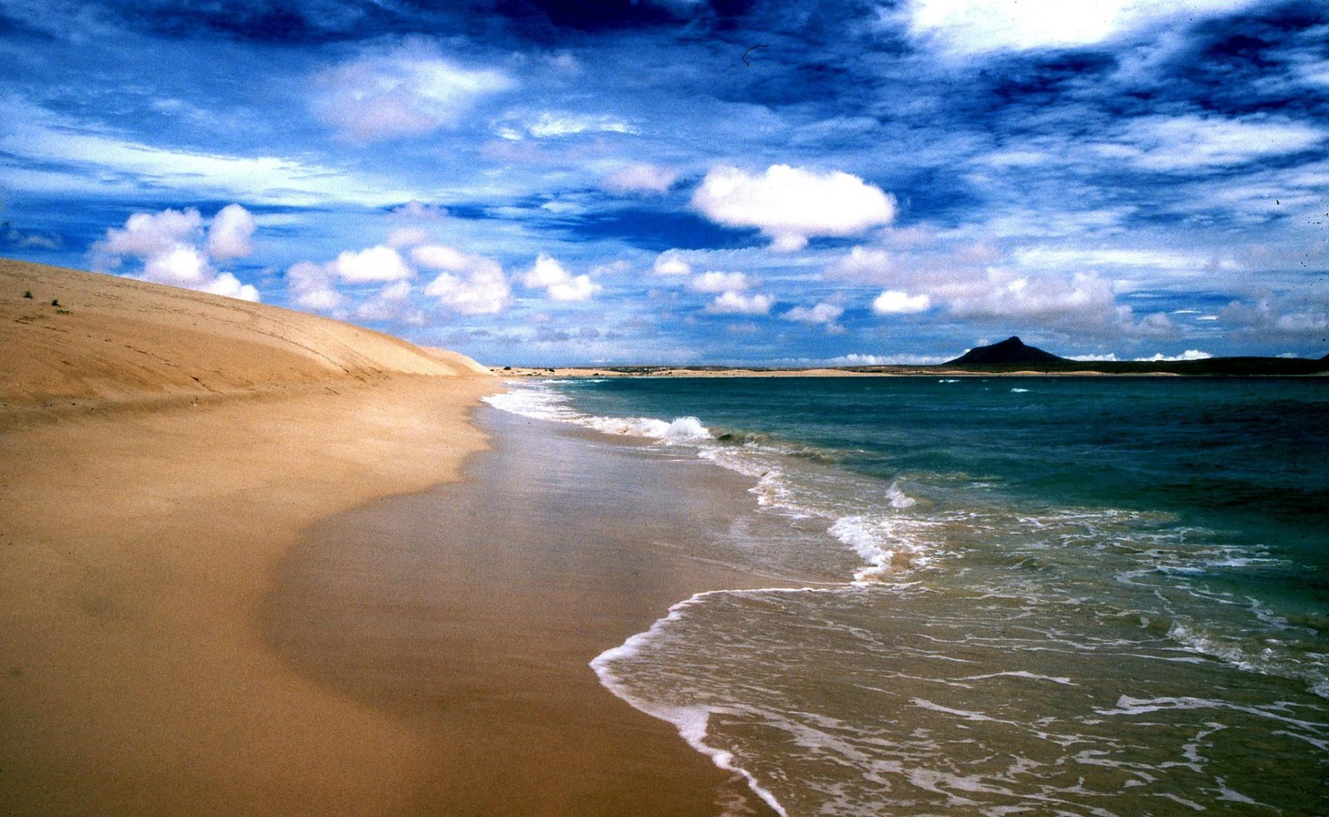 Mm90 plage de curallinha ile de boa vista au cap vert